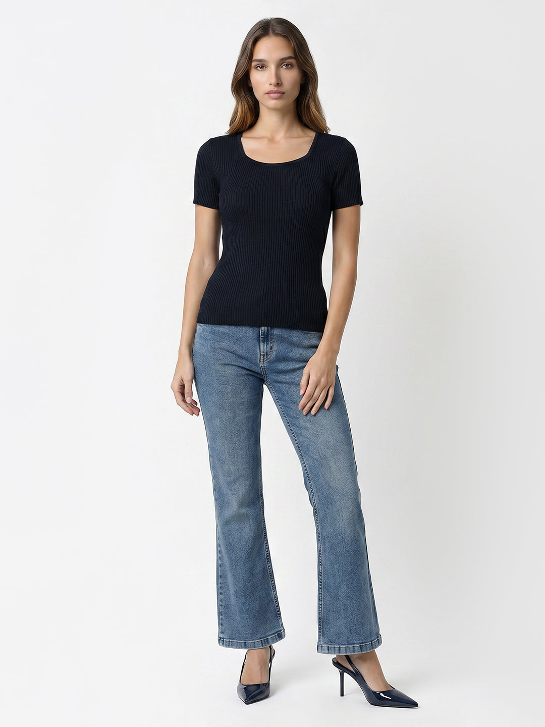 Women Airforce Flat Knit