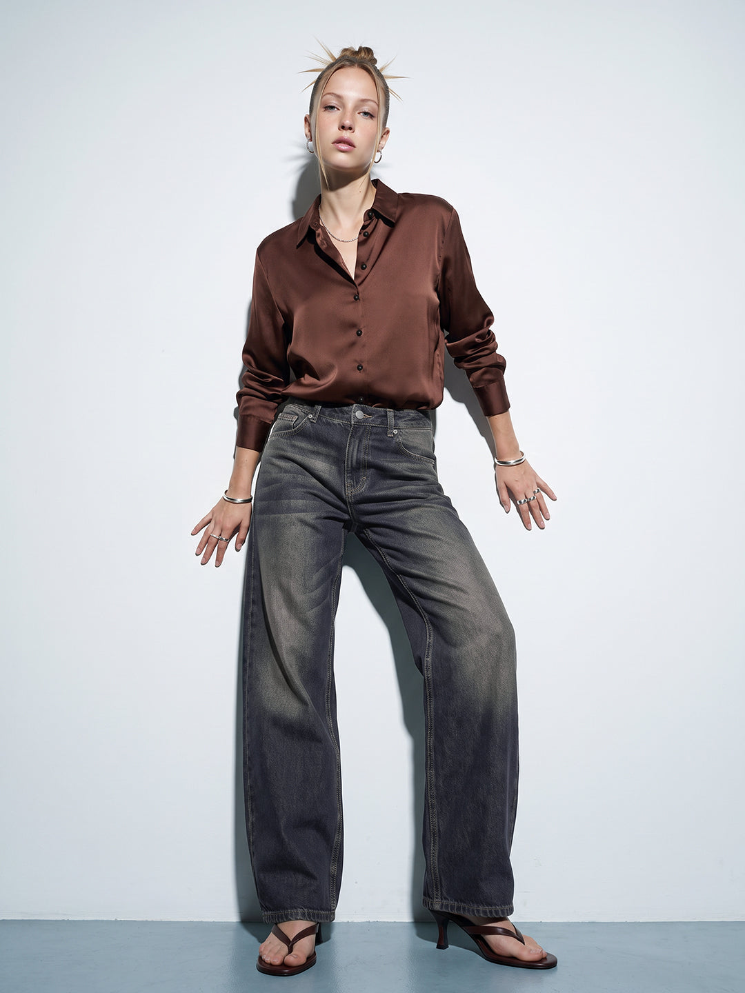 Sepia Oversized Shirt