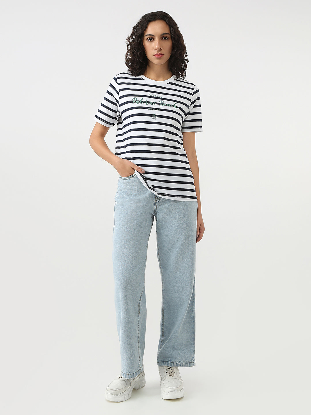 Women Striped T-Shirt