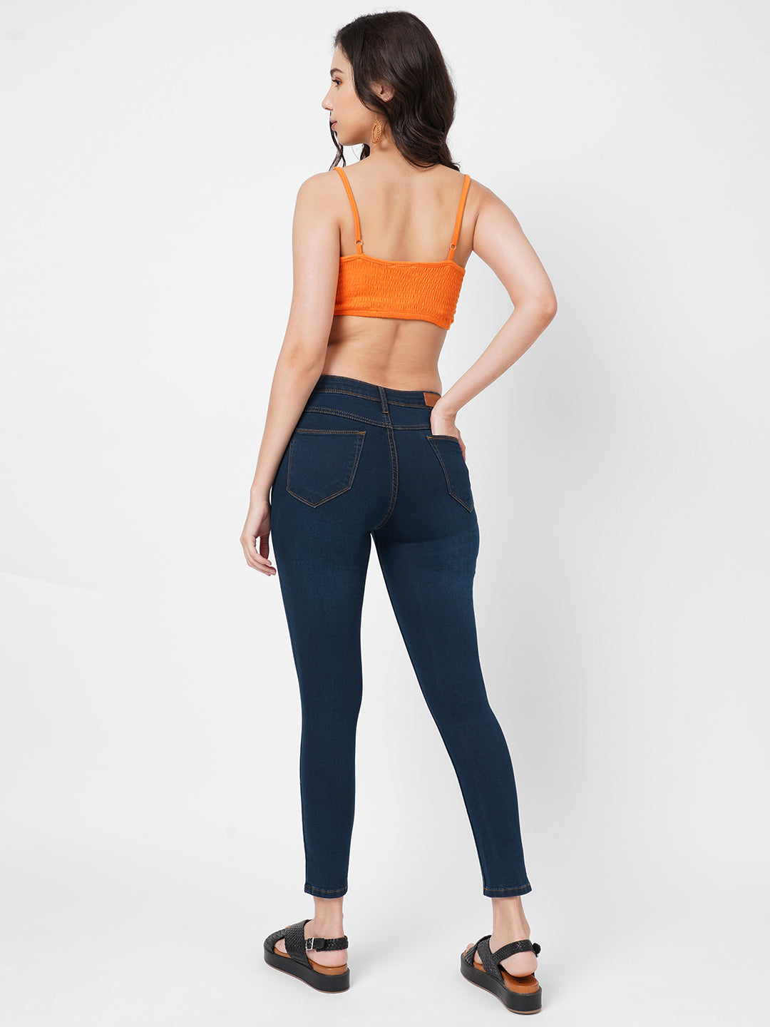 Women High-Rise Tummy Tucker Slimming Jeans