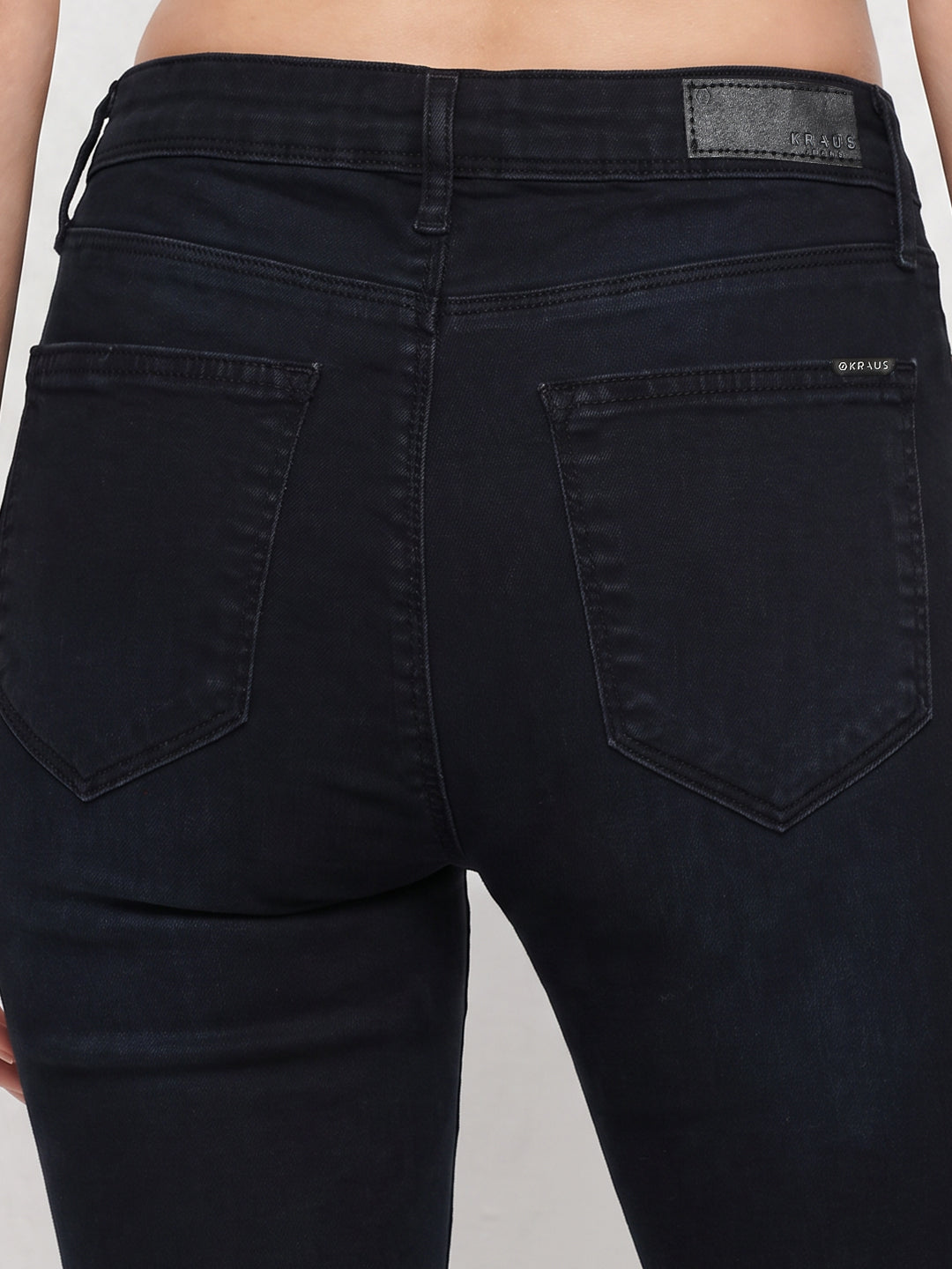 Women Dark Blue High-Rise Skinny Jeans