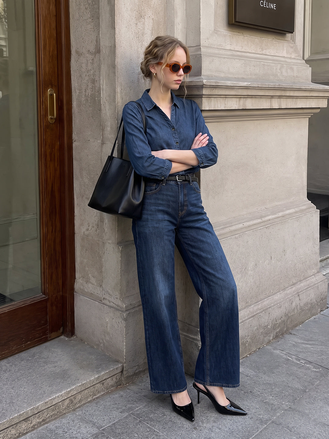 Blue Denim Shirt