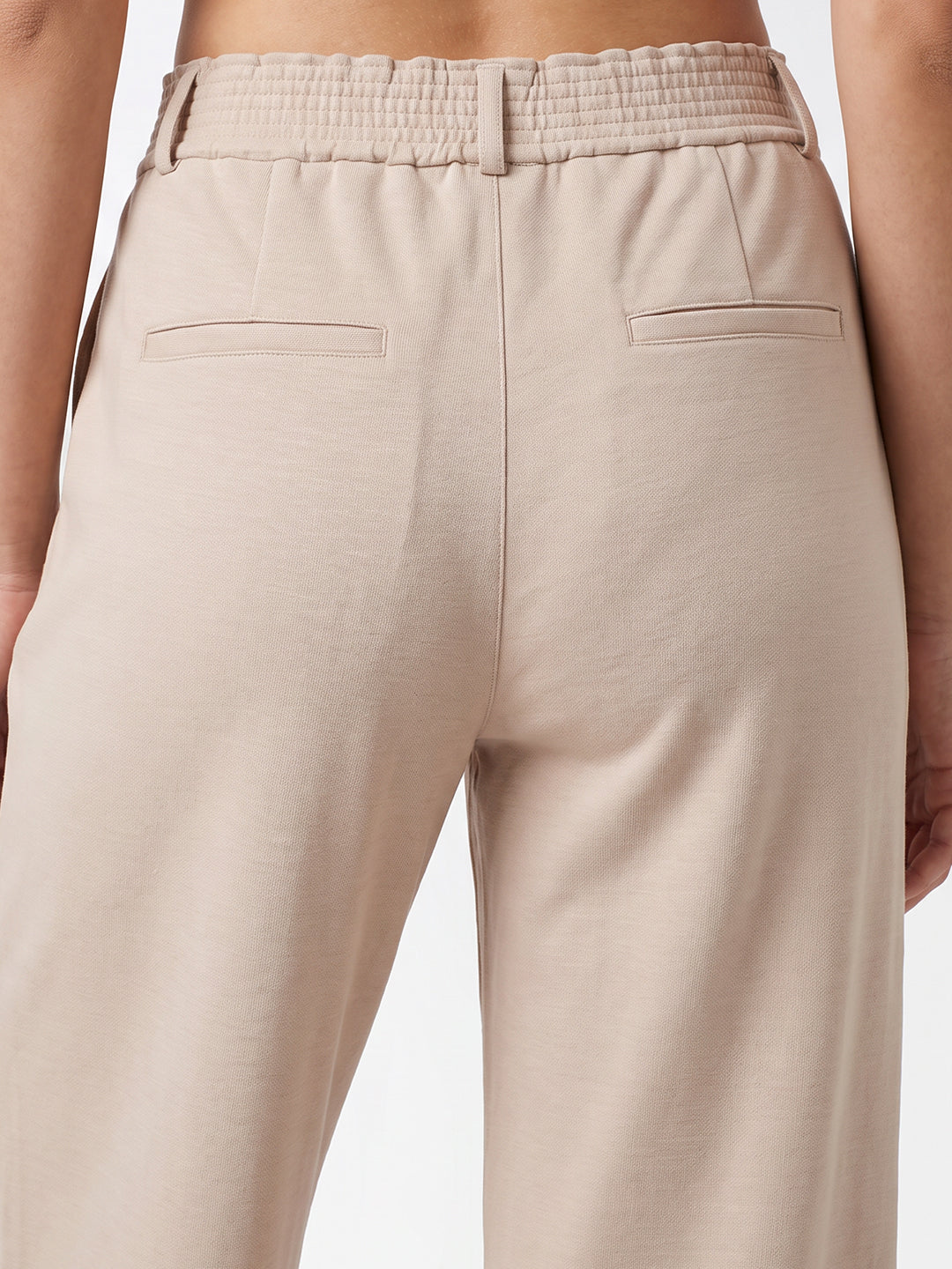 Women Beige Joggers