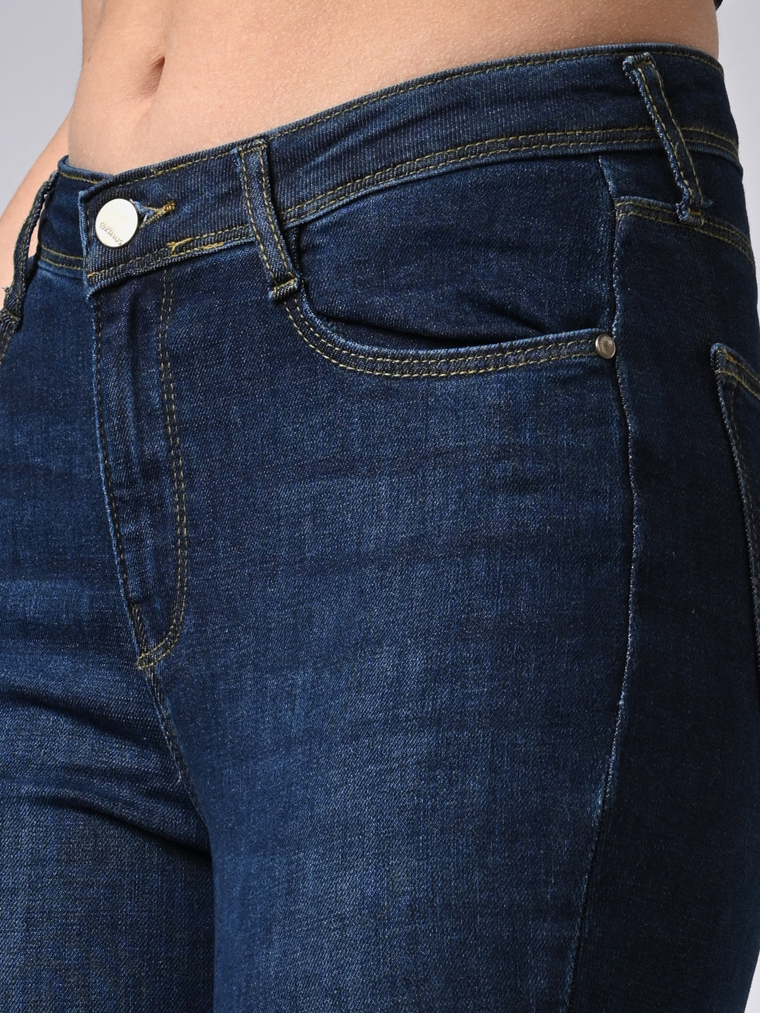 Women Blue Sky High Skinny Jeans