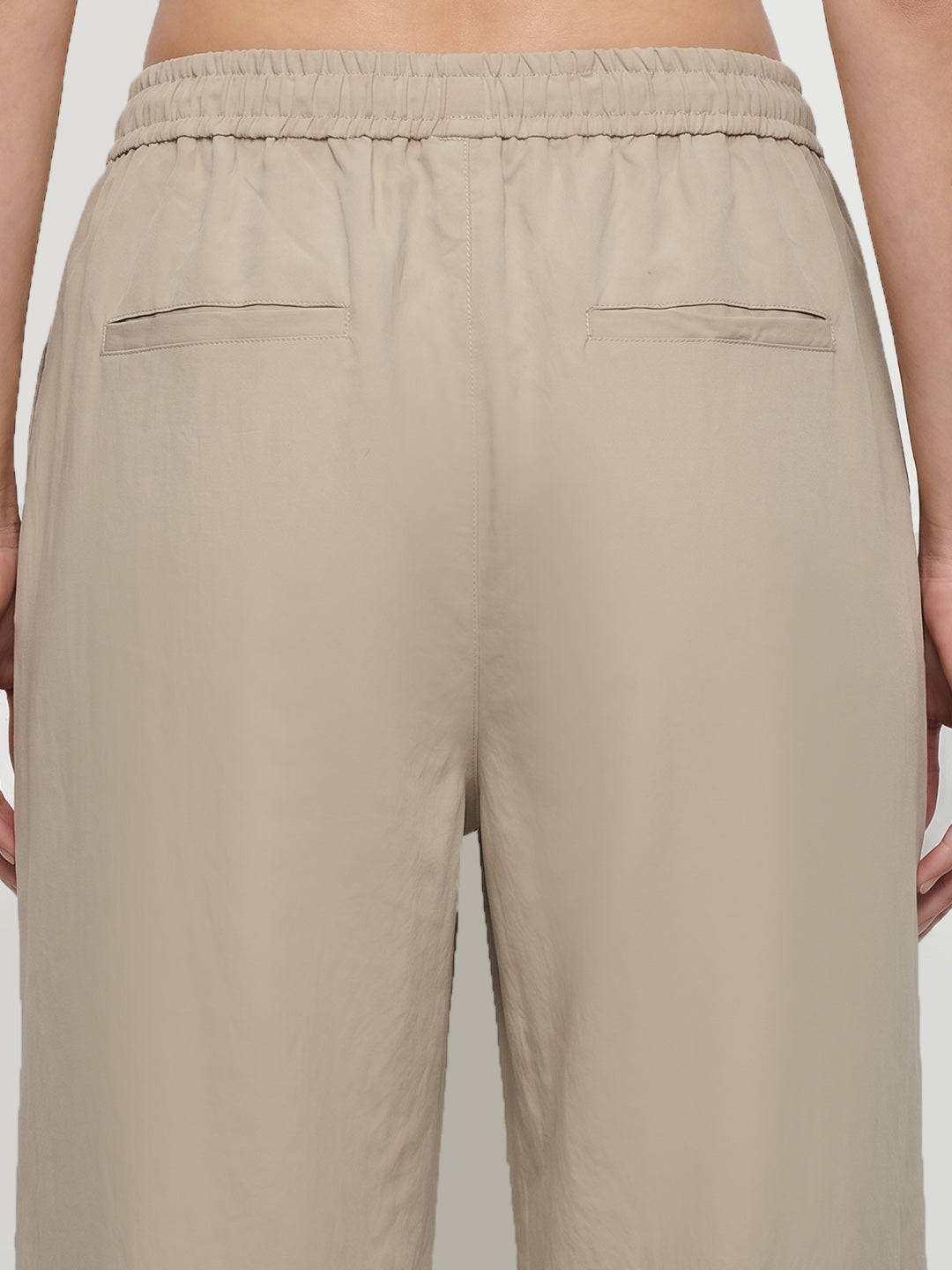 Women Beige Joggers