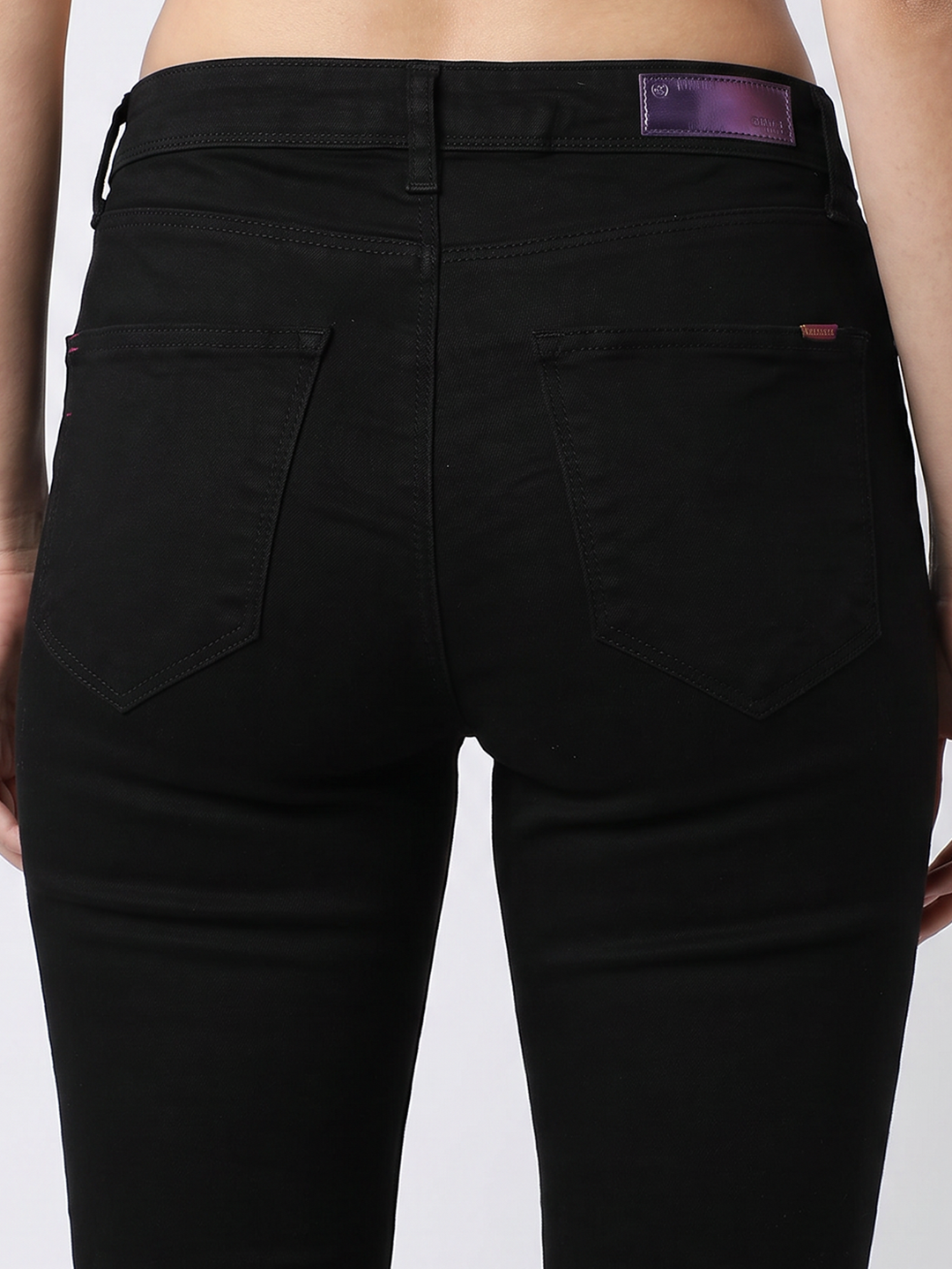 Women Black High-Rise Skinny Jeans