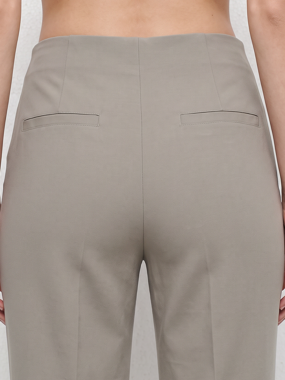 Women Light Fawn Wide Leg Treggings