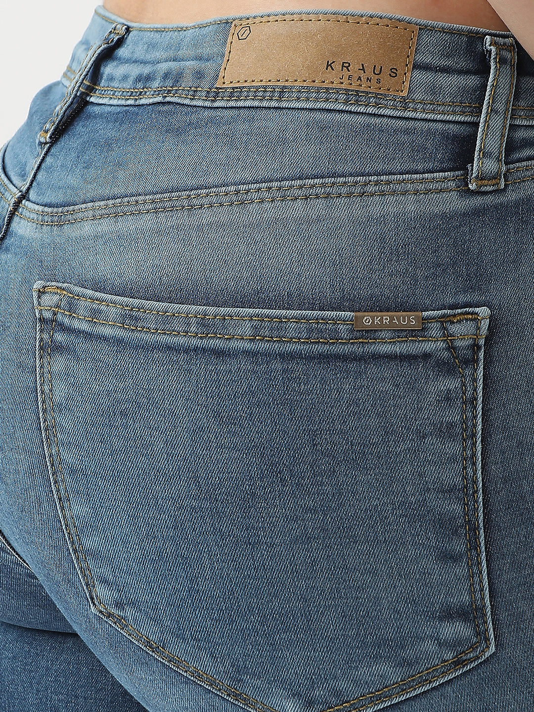 Women Blue High-Rise Skinny Jeans