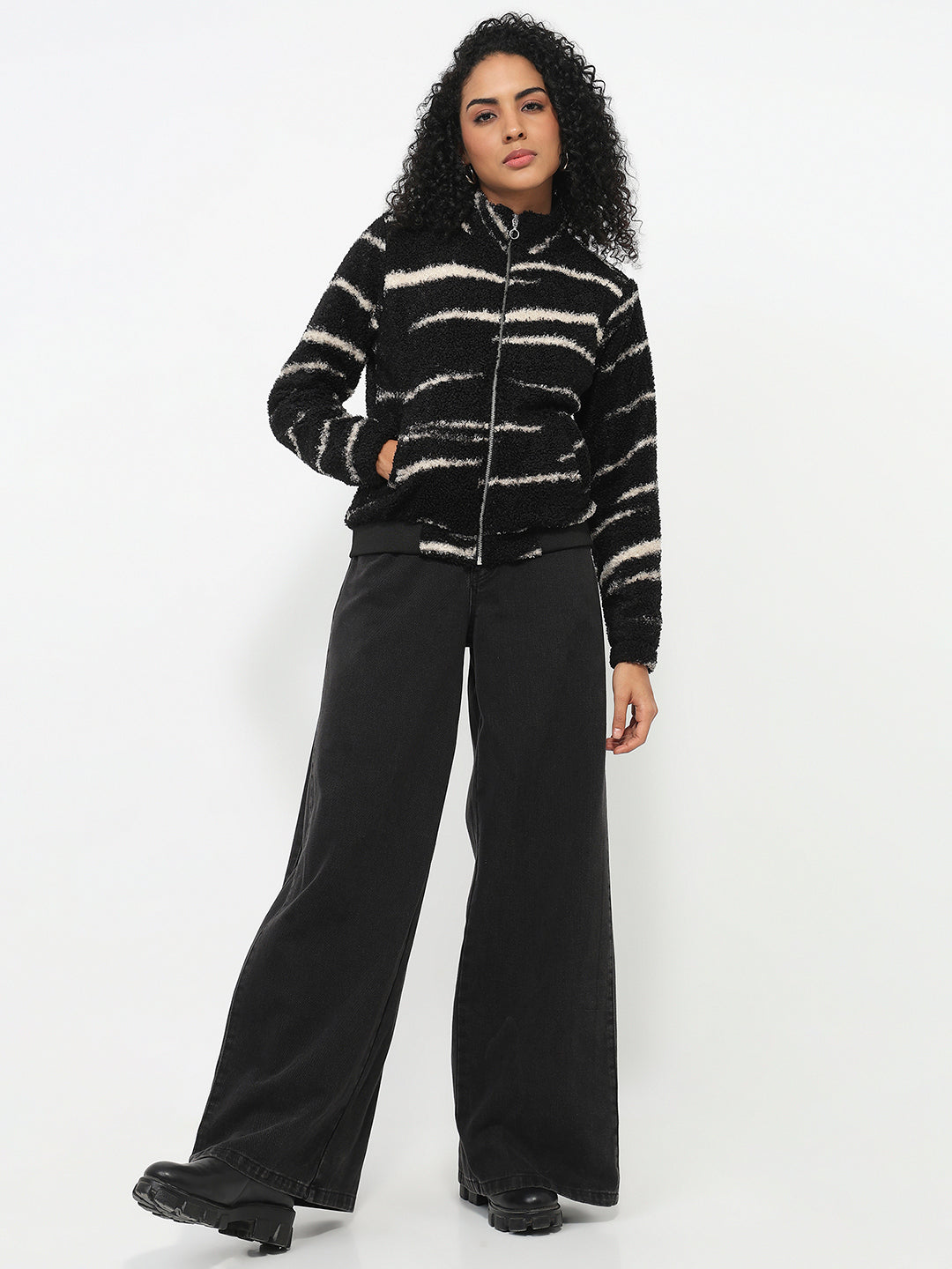 Women Black Winter Jacket