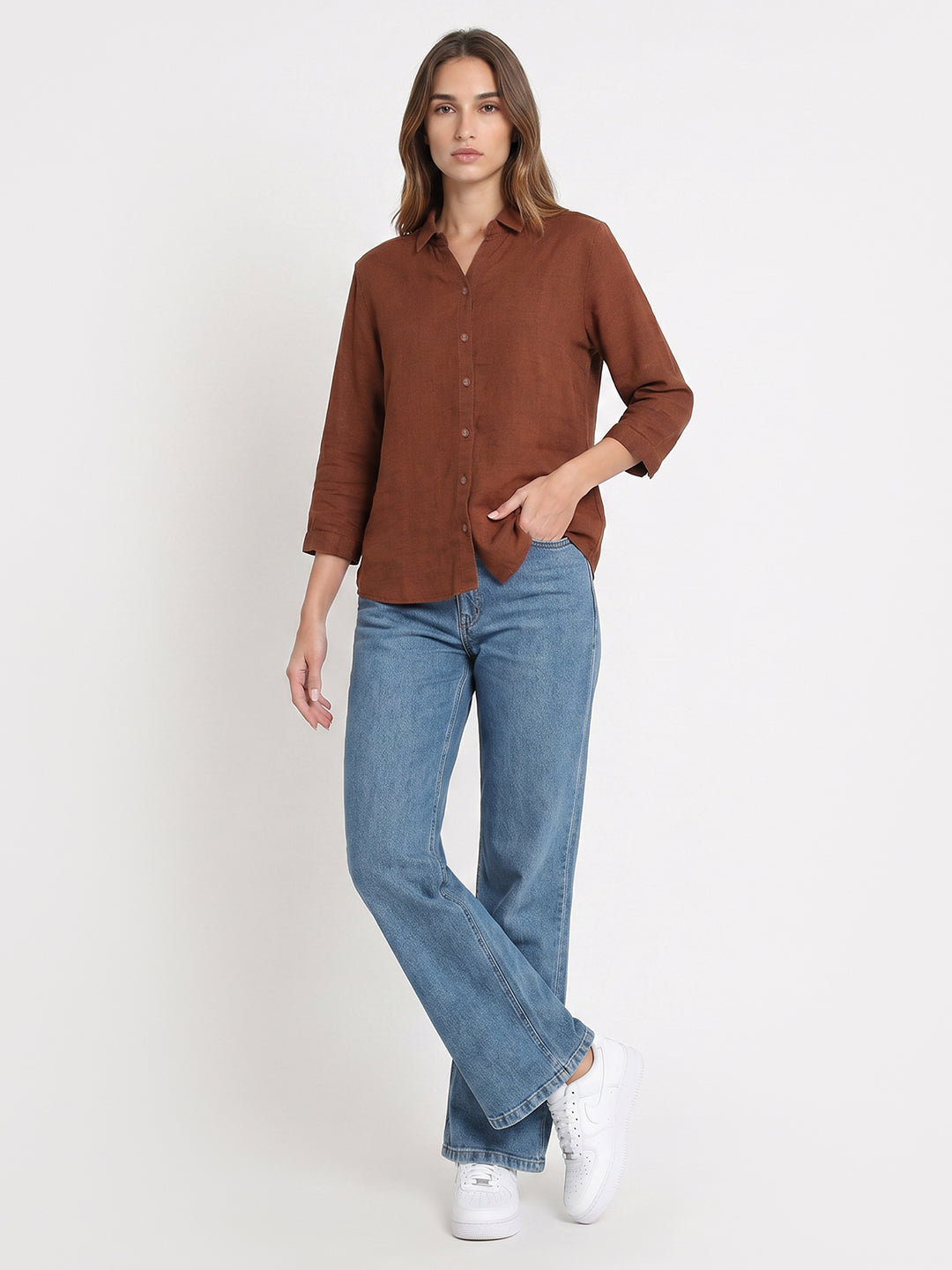 Women Sepia Shirt