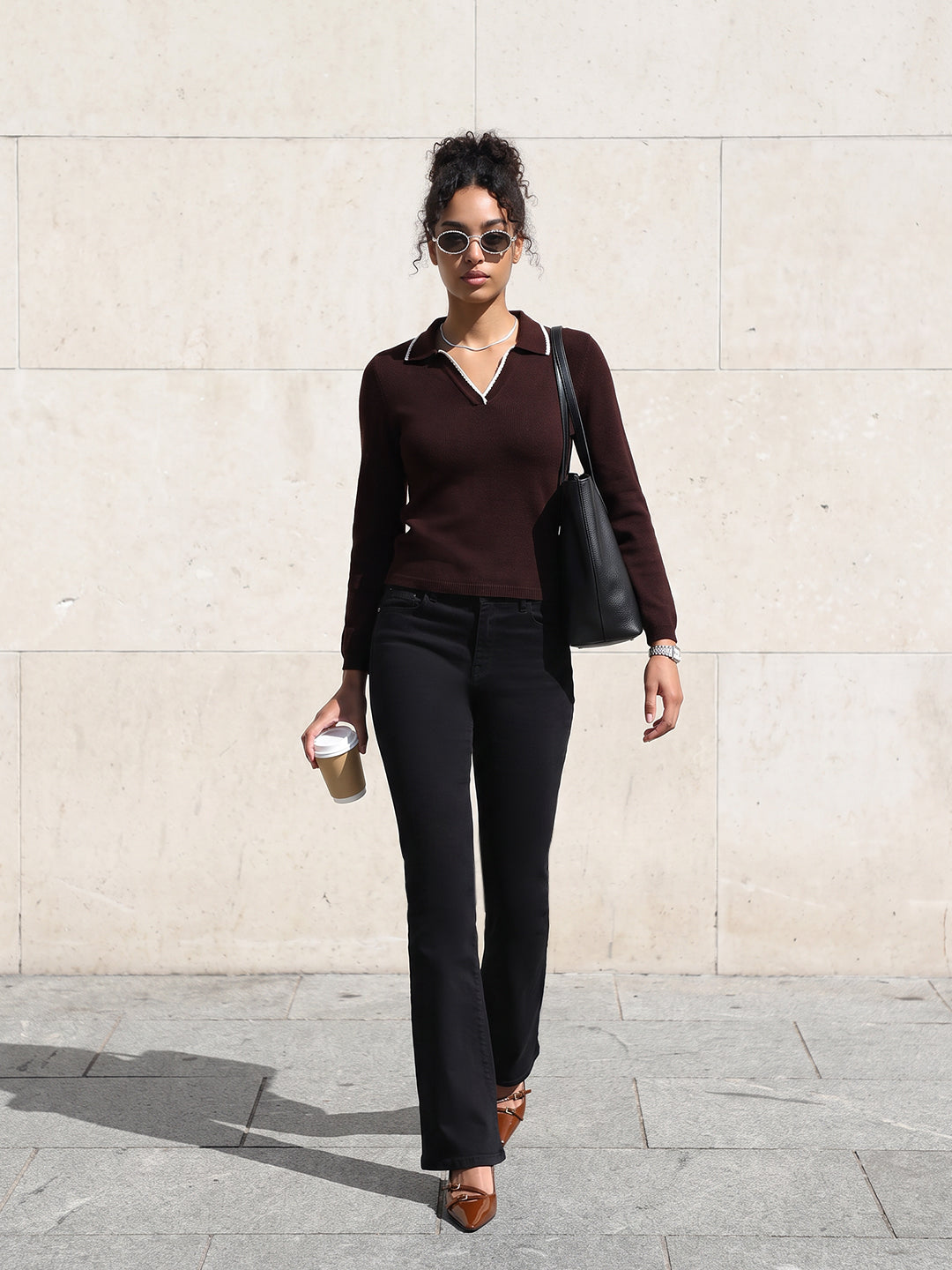 Wine Flat Knit