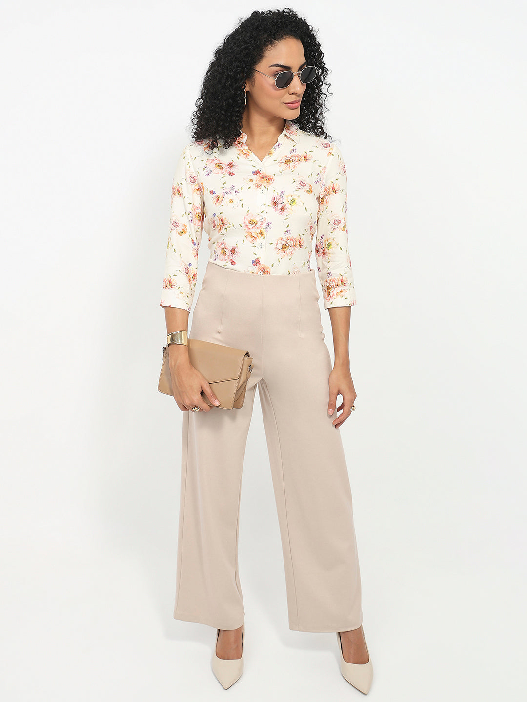 Women Floral Print Shirt