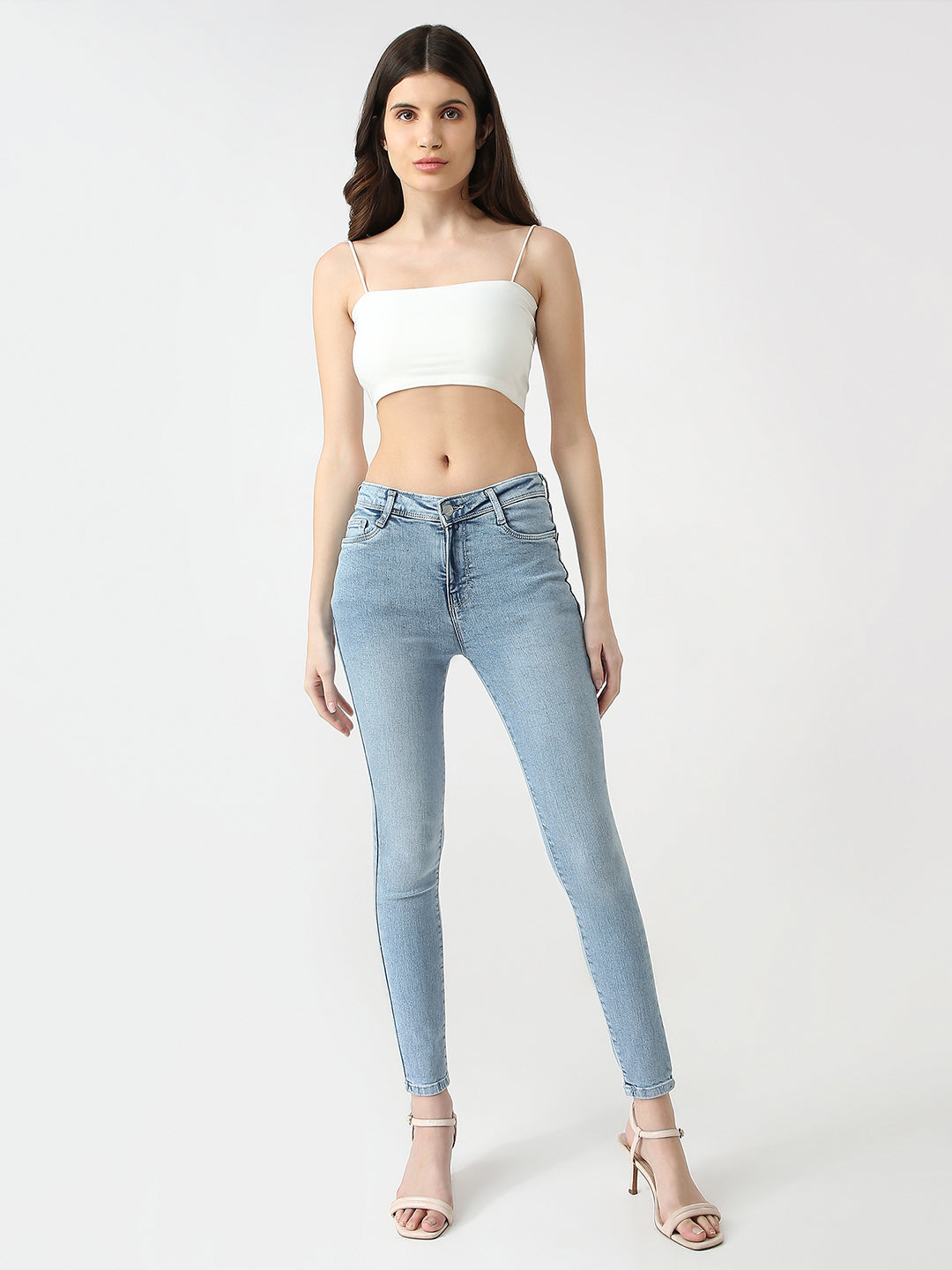 Women High-Rise Skinny Fit Jeans
