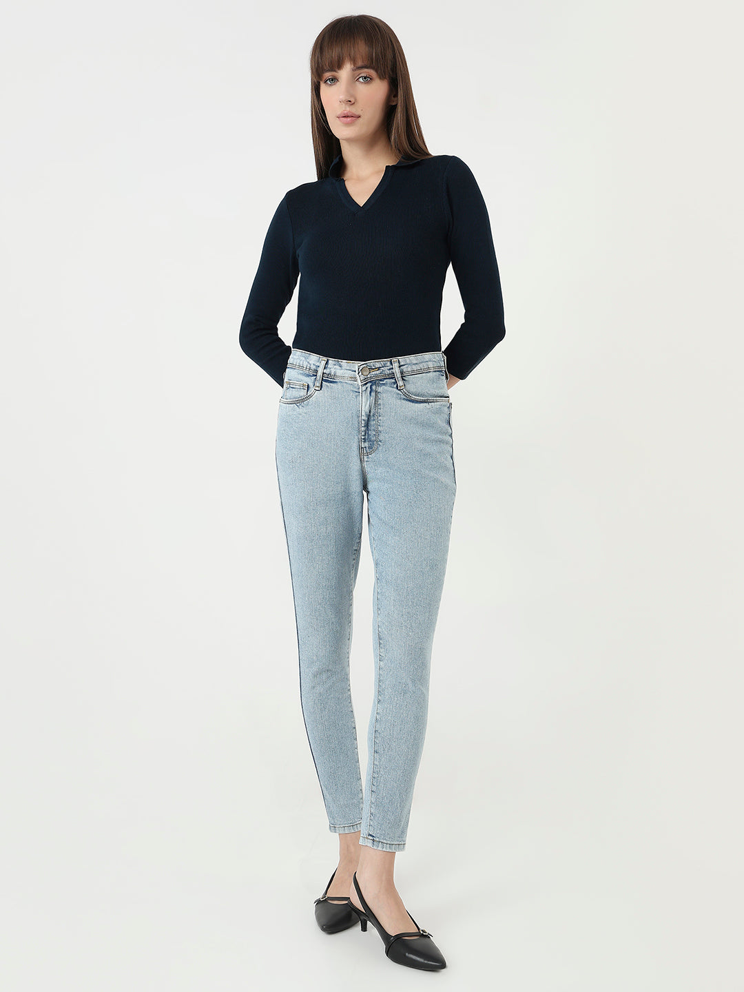 Women High-Rise Skinny Jeans