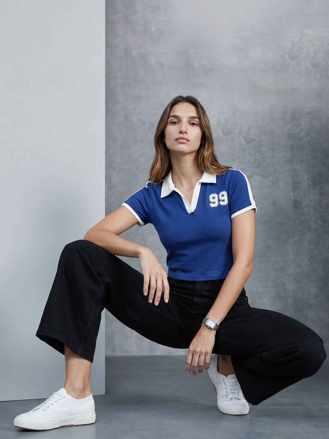 Women Indigo Genz Tees
