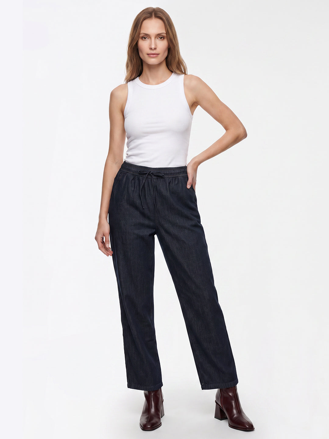 Women Blue Joggers