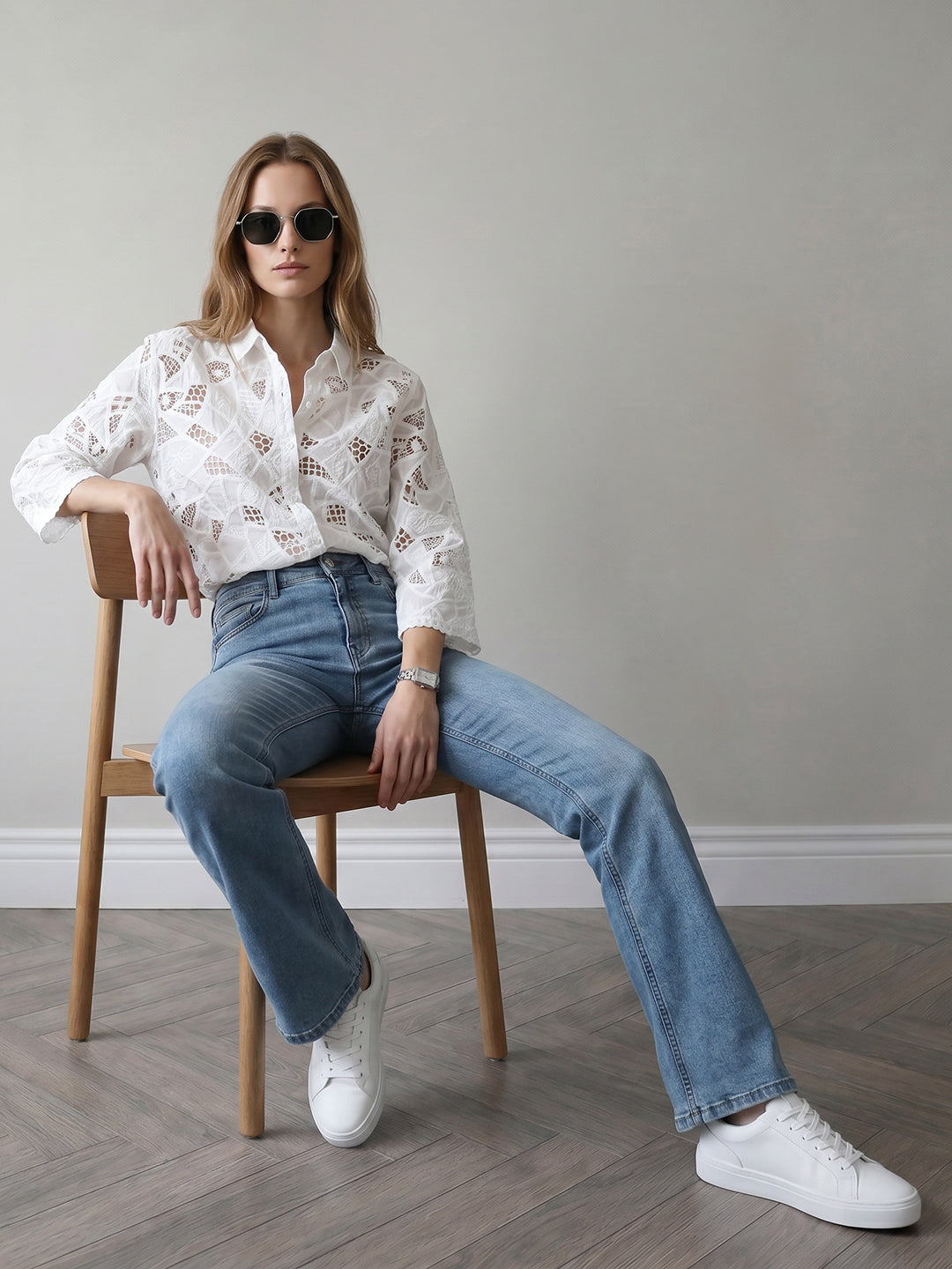 Women White Shirt