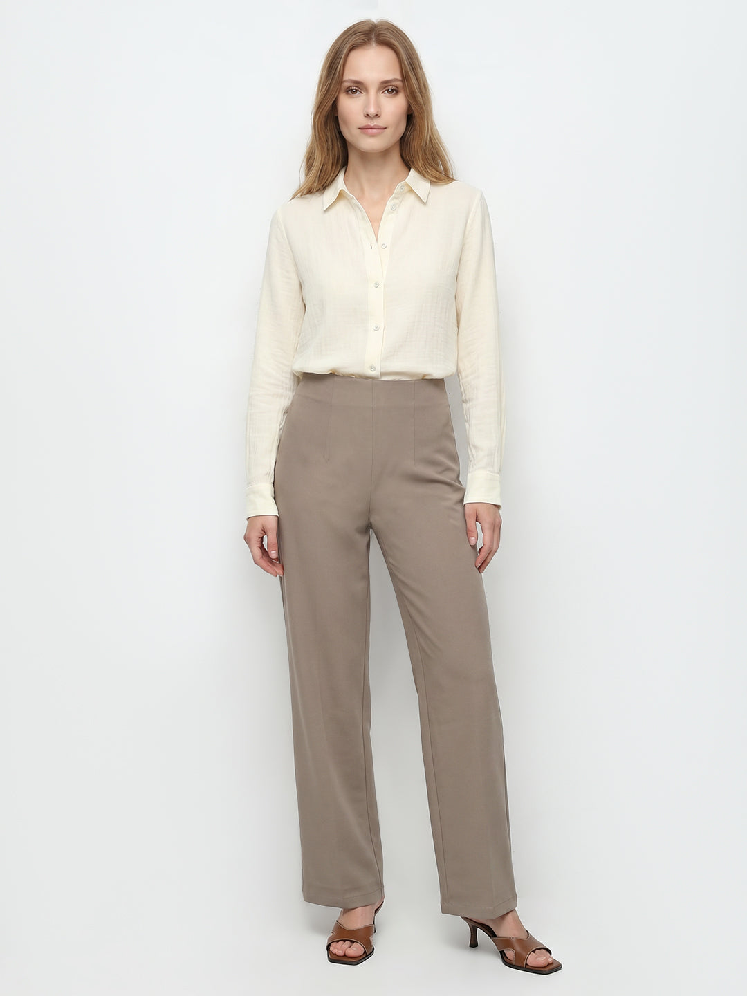 Women Oatmilk High-Rise Tregging