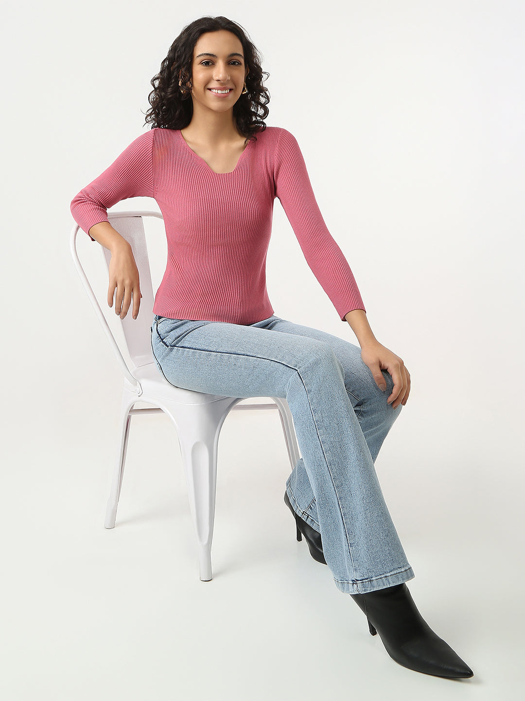 Women Flat Knit Top