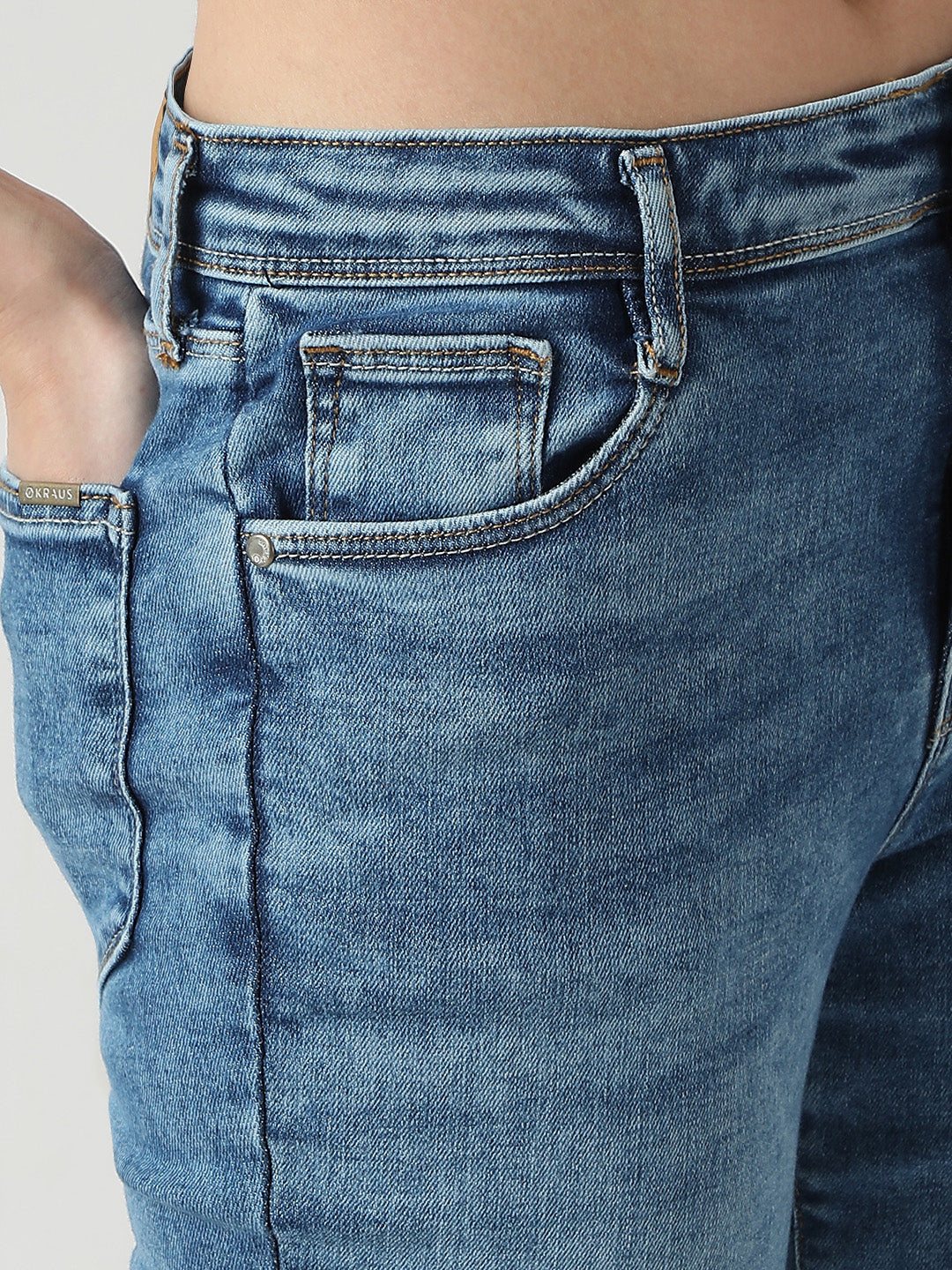 Women Blue High-Rise Flare Jeans