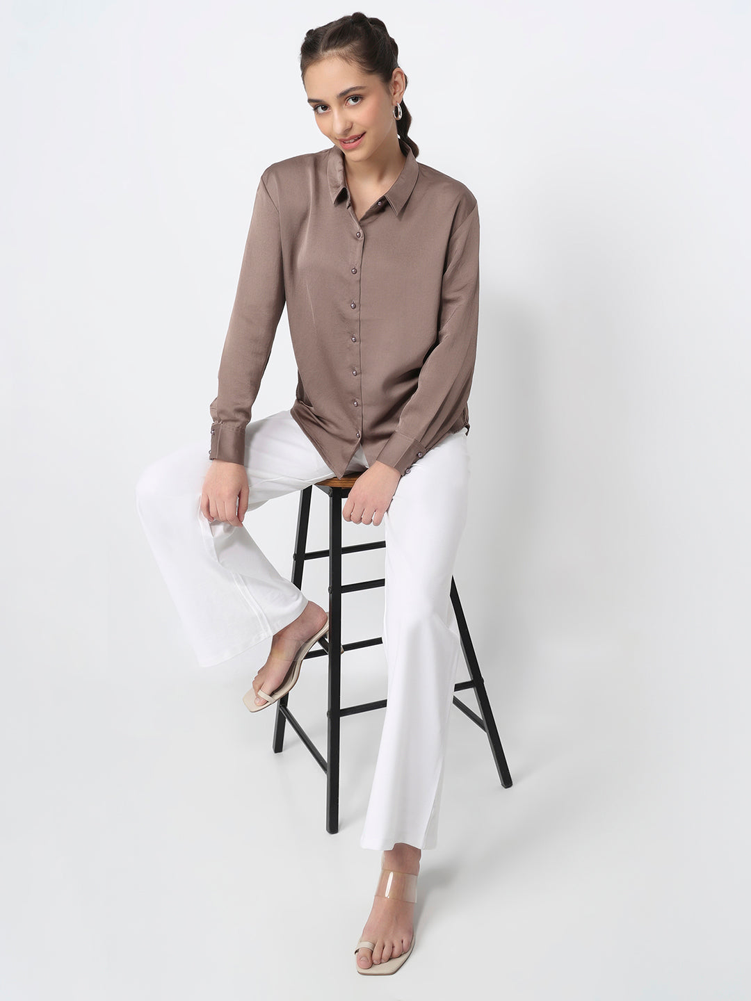 Women Oyster Oversized Shirt
