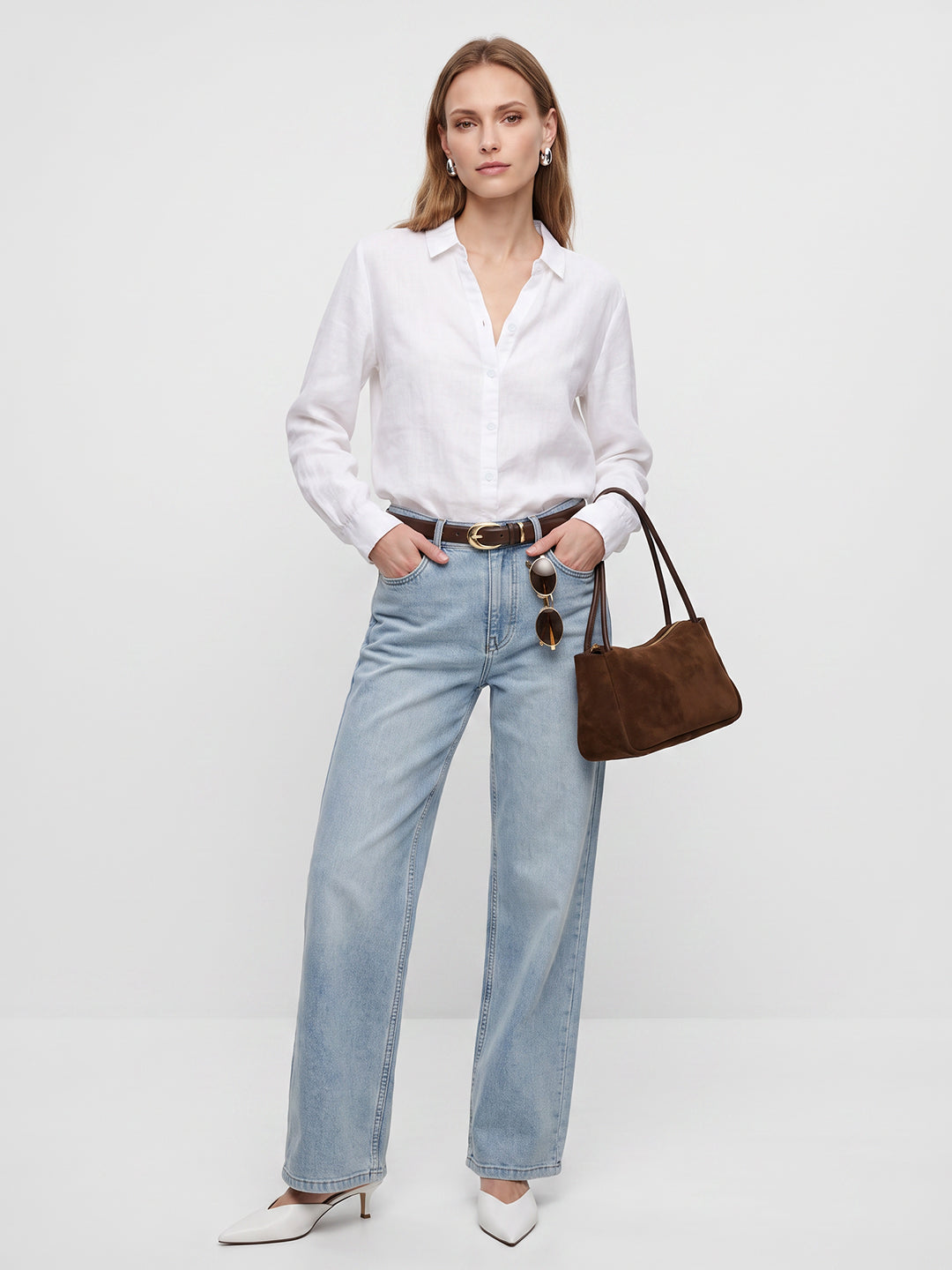 Women White Shirt