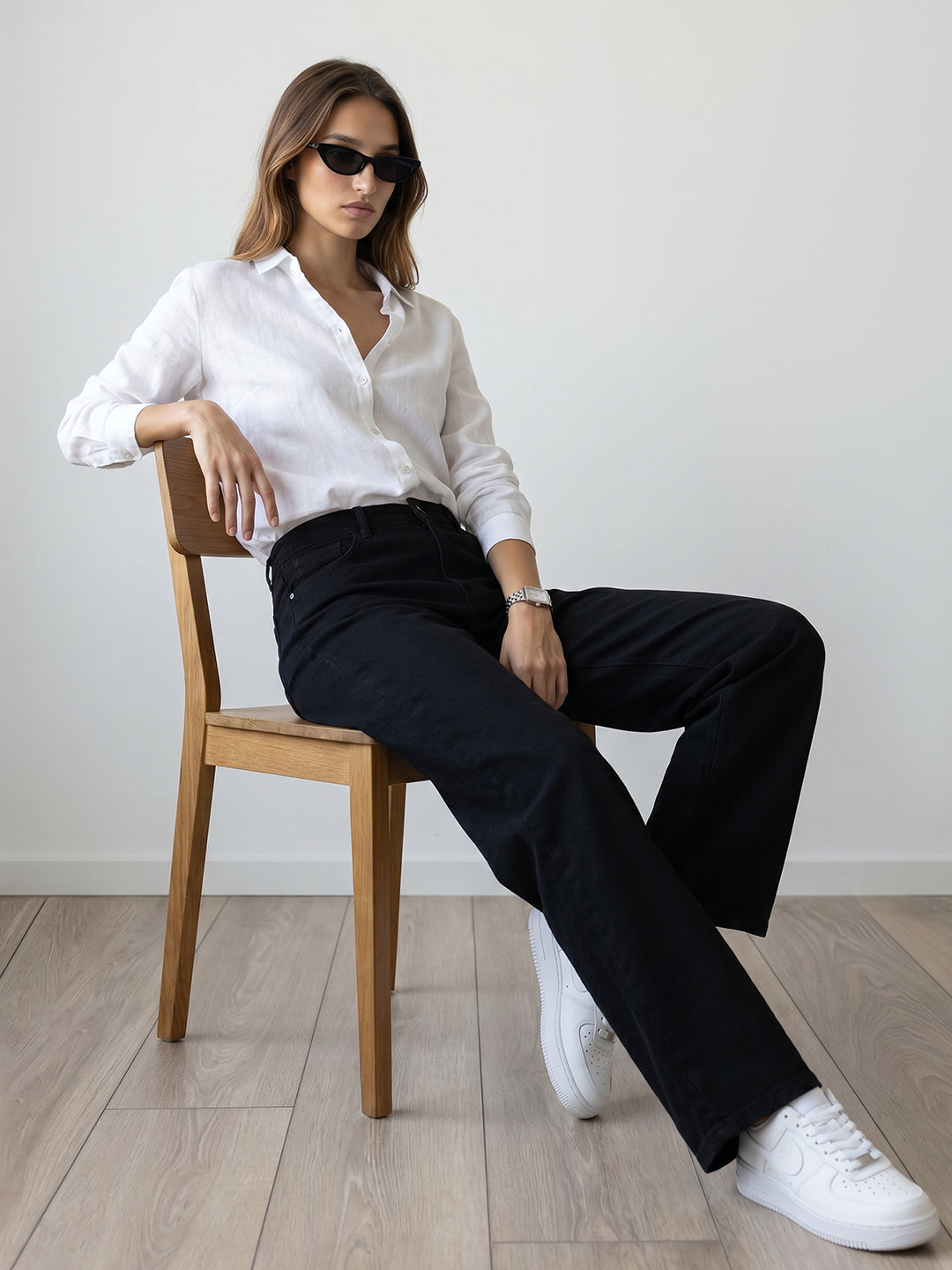 Women White Shirt
