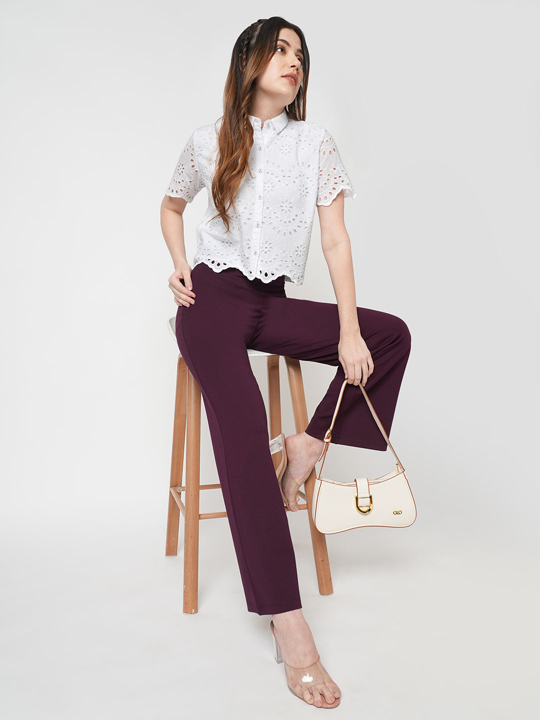 Women Schiffli Shirt