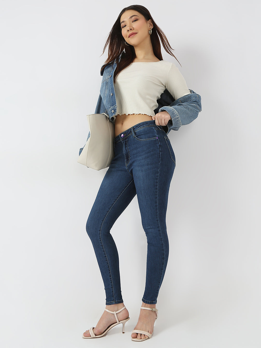 Women High-Rise Skinny Jeans