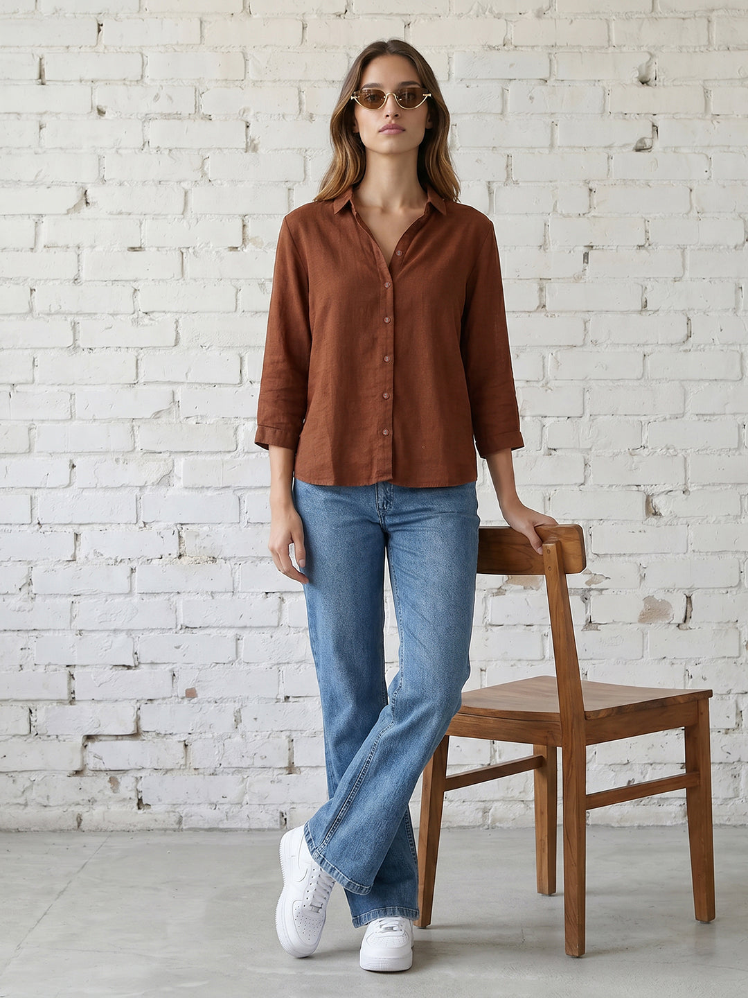 Women Sepia Shirt