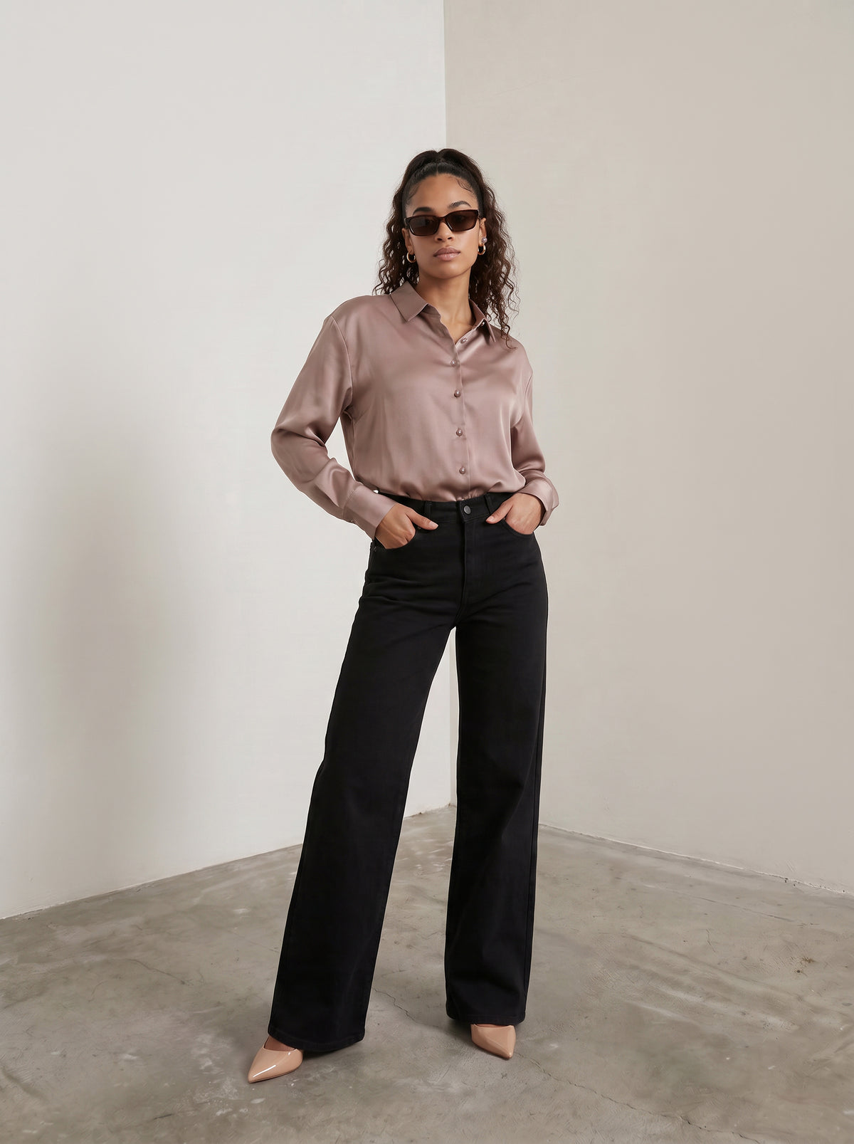 Gray Daze Oversized Shirt