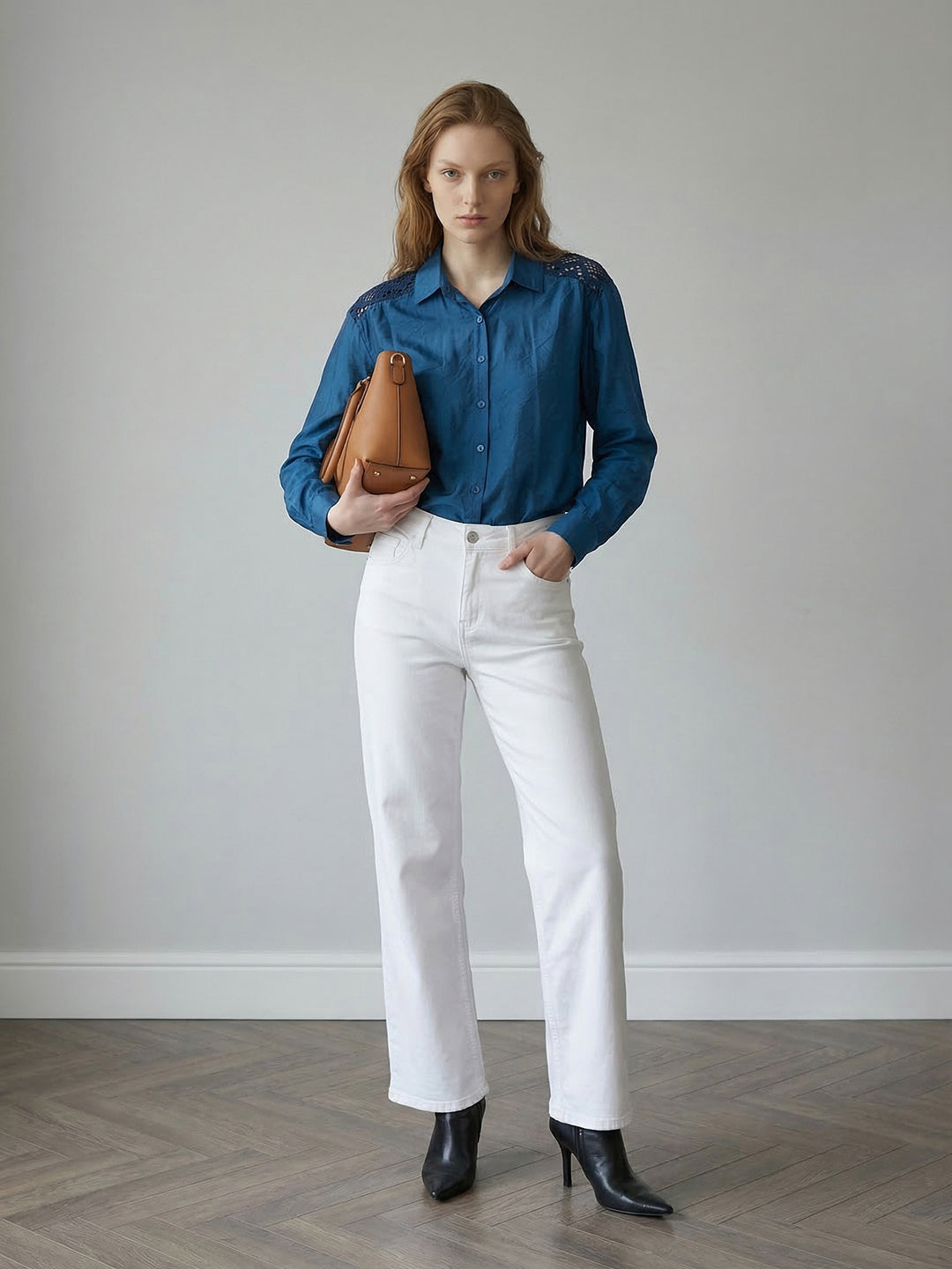 Women Star Sapphire Oversized Shirt
