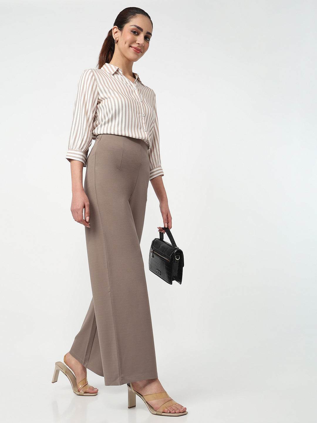 Women E Fawn Wide Leg Treggings