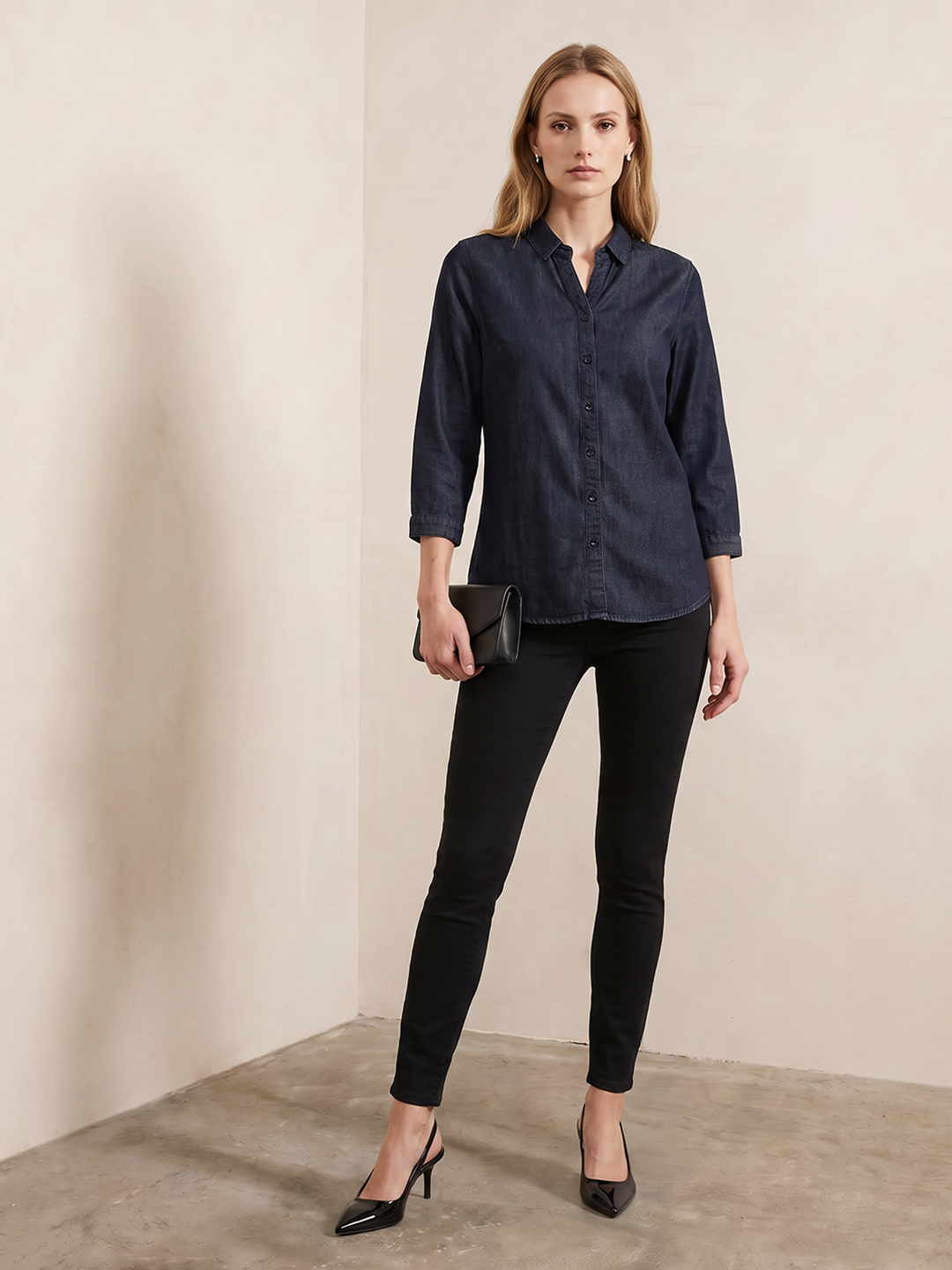 Women Black High-Rise Skinny Jeans