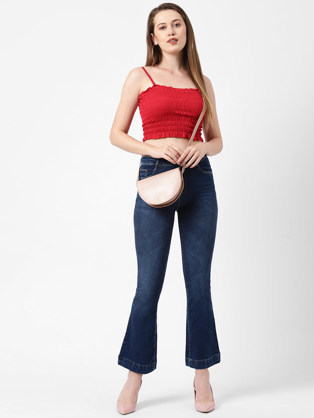 Women High-Rise Flare Jeans