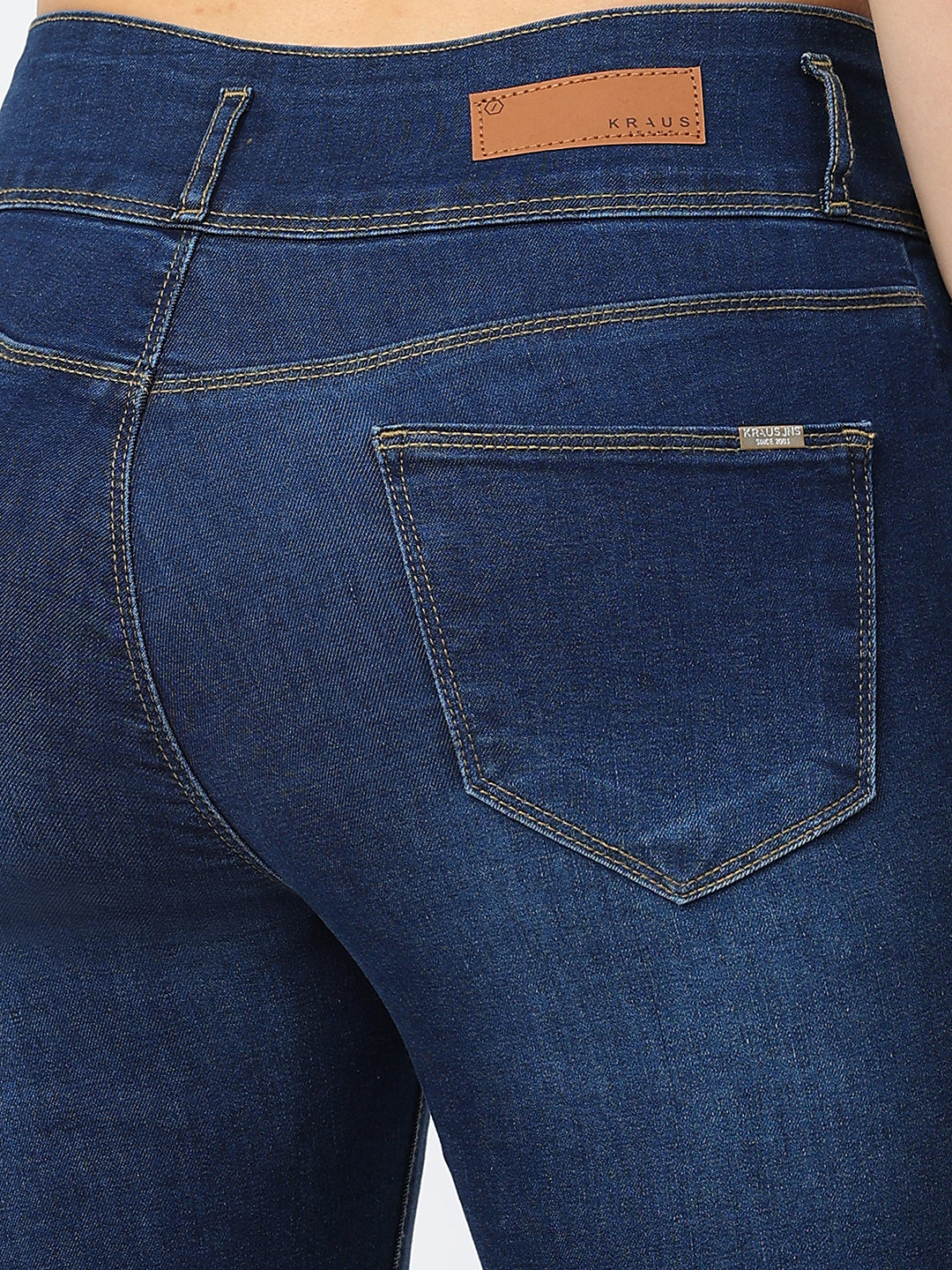 Women Blue High-Rise Skinny Jeans