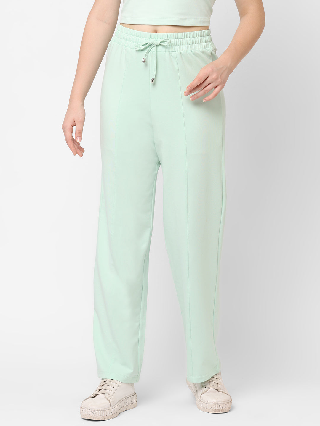 Women High-Rise Denim Athleisure