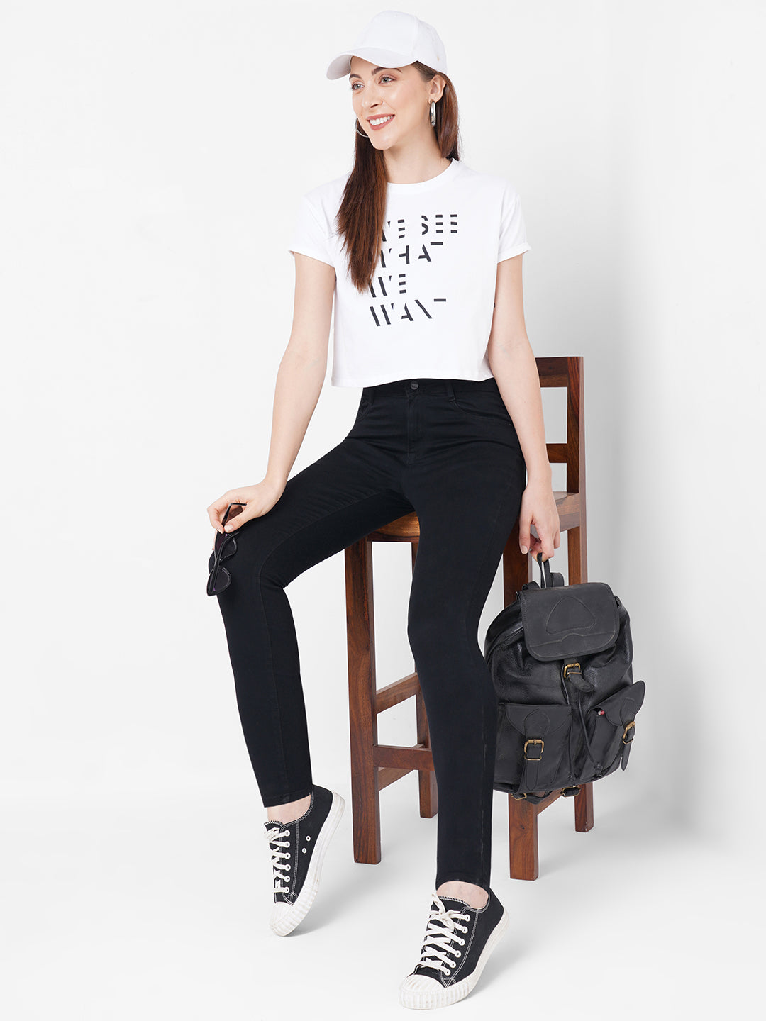 Women Mid-Rise Push Up Super Skinny Jeans