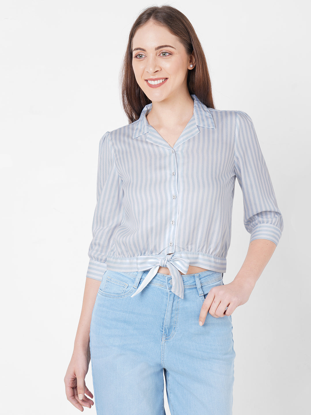 Women Sky/White Shirt