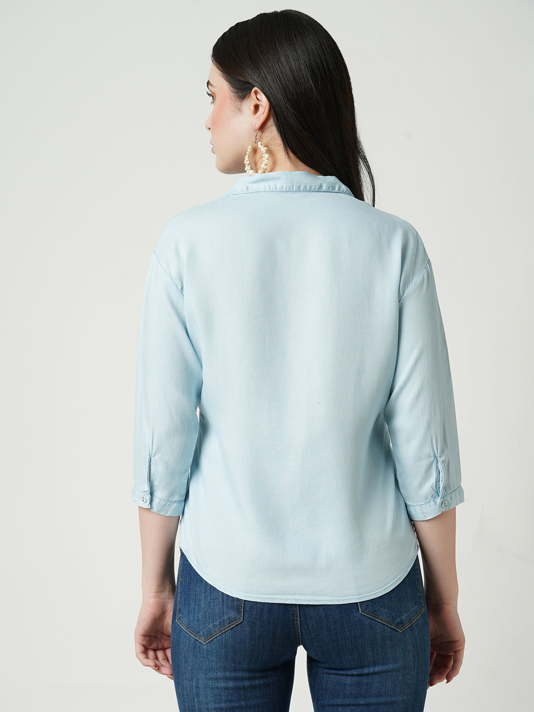 Women Light Blue Shirt