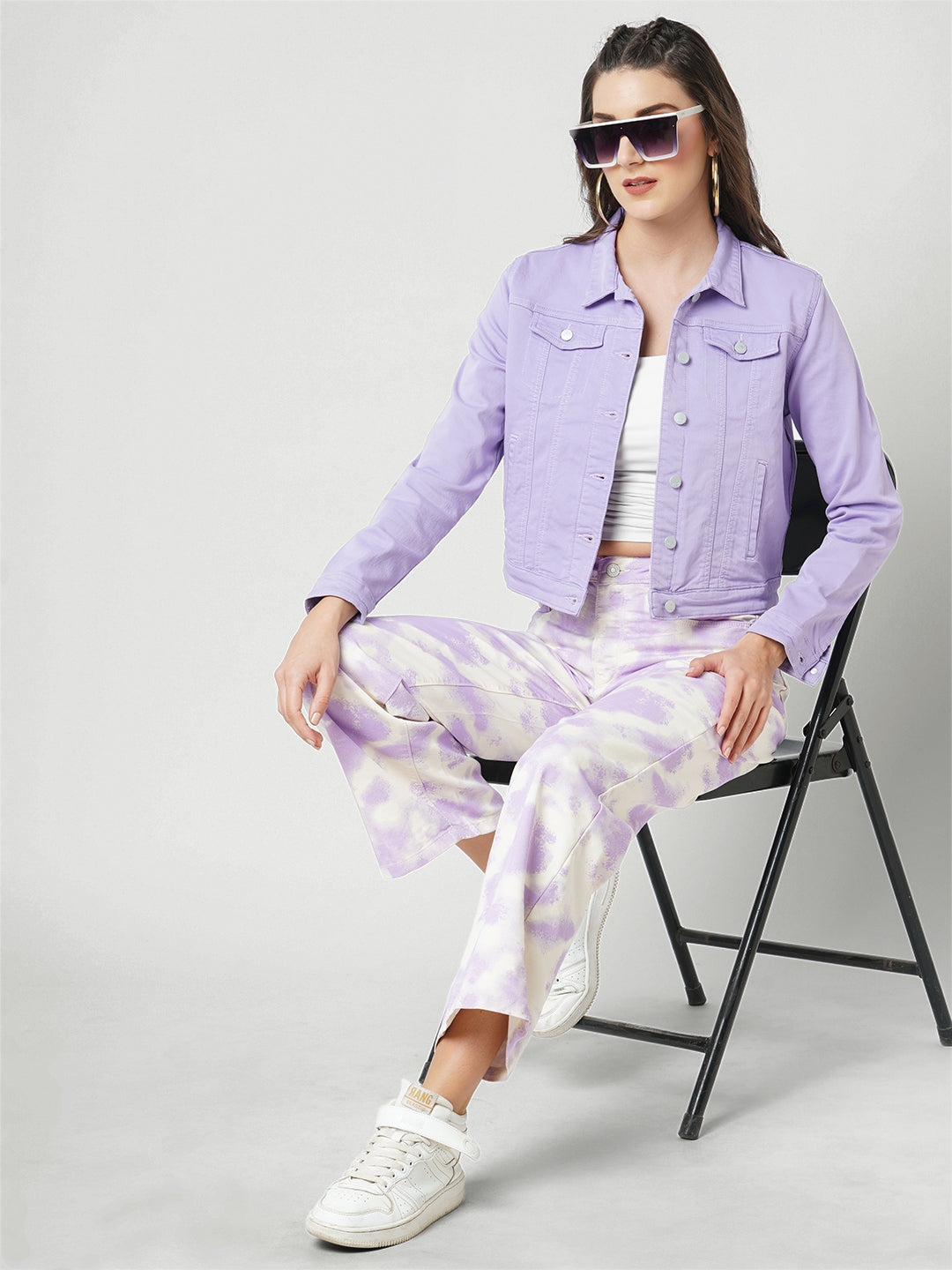 Women Lilac Jacket
