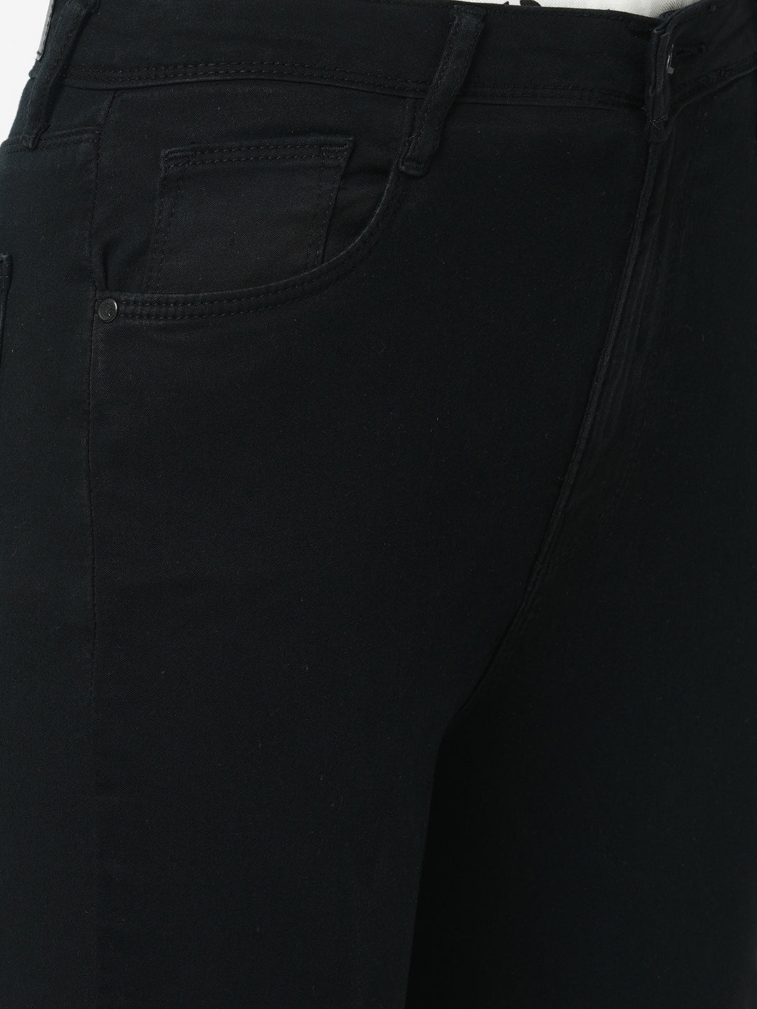 Women Black High-Rise Skinny Jeans