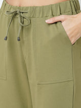 Womens Olive Coordinate Set