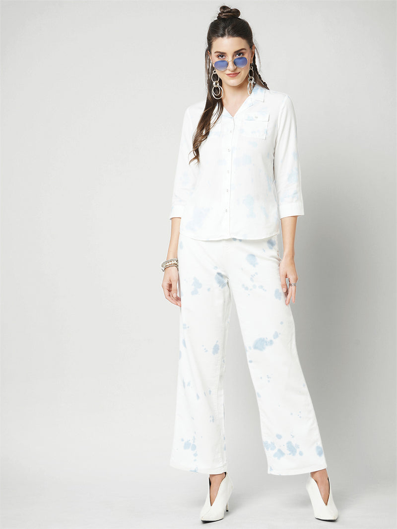 Womens Aqua Coordinate Set