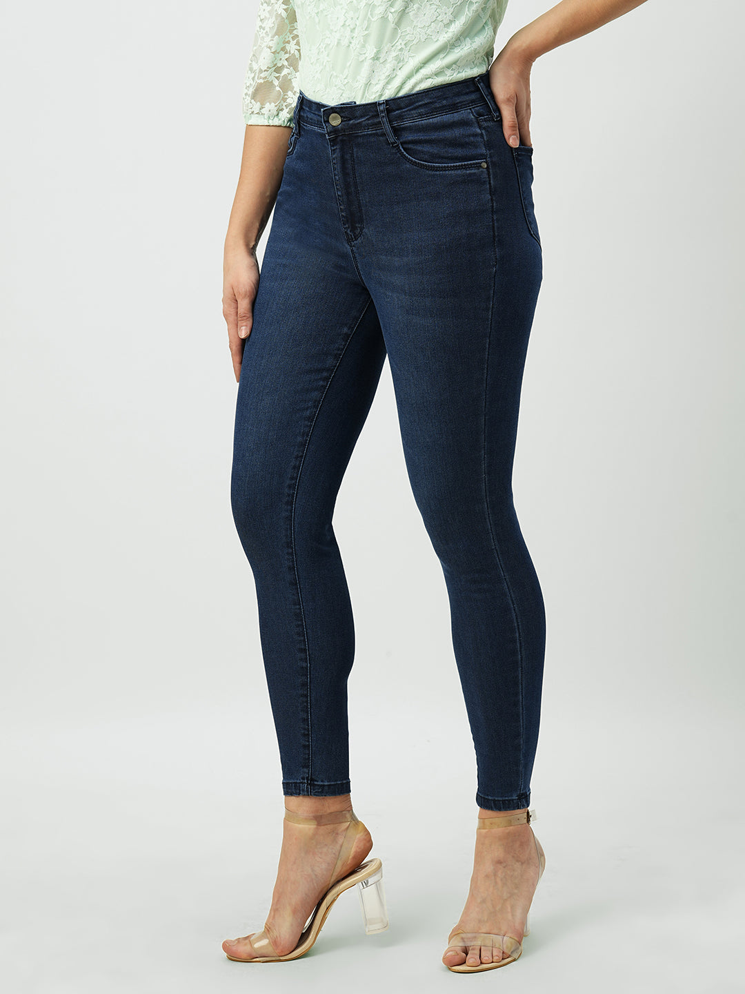 Women High-Rise Slim Skinny Jeans