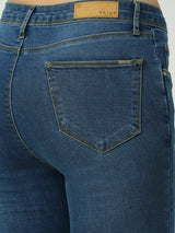 Women Blue High Rise Skinny Jeans