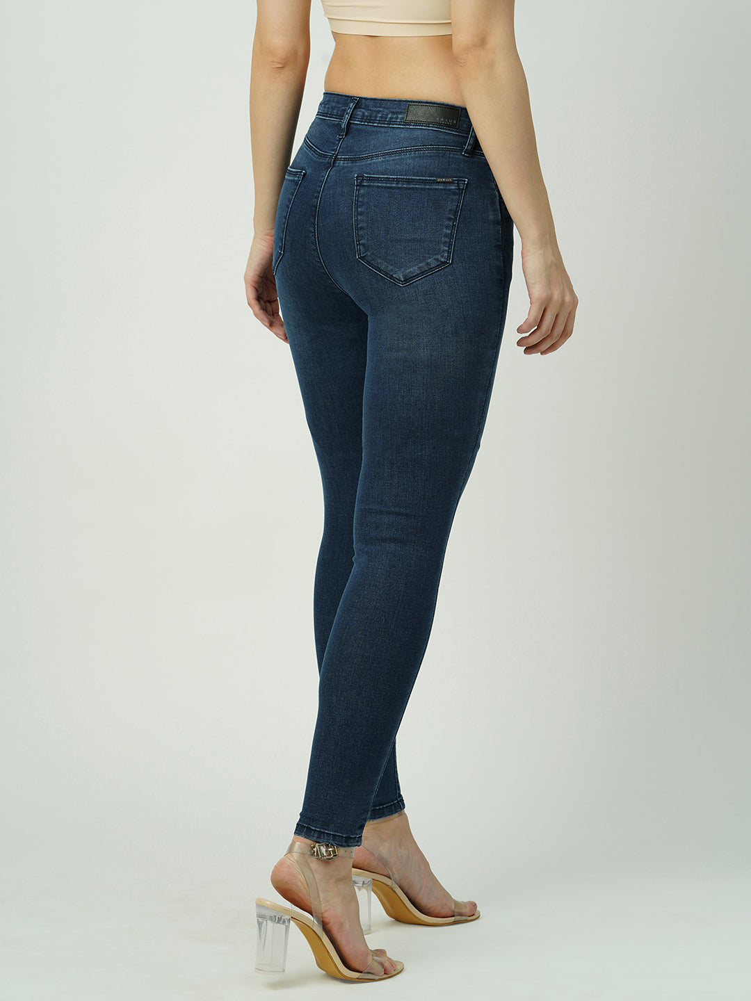 Women High-Rise Slim Skinny Jeans