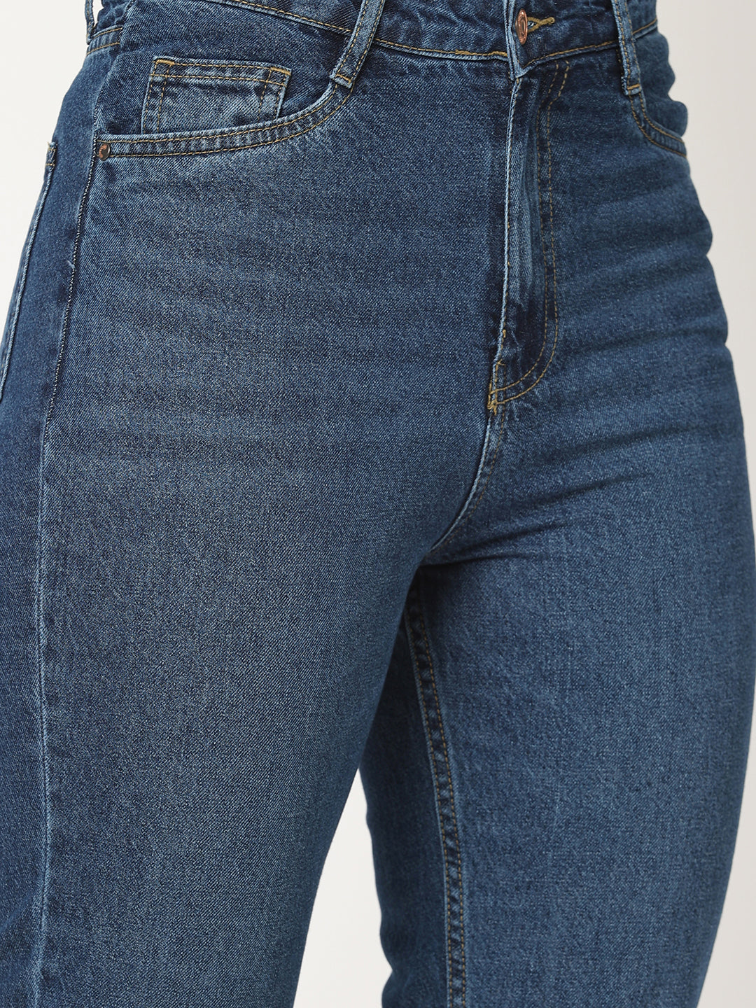Women High-Rise Relax Straight Fit Jeans