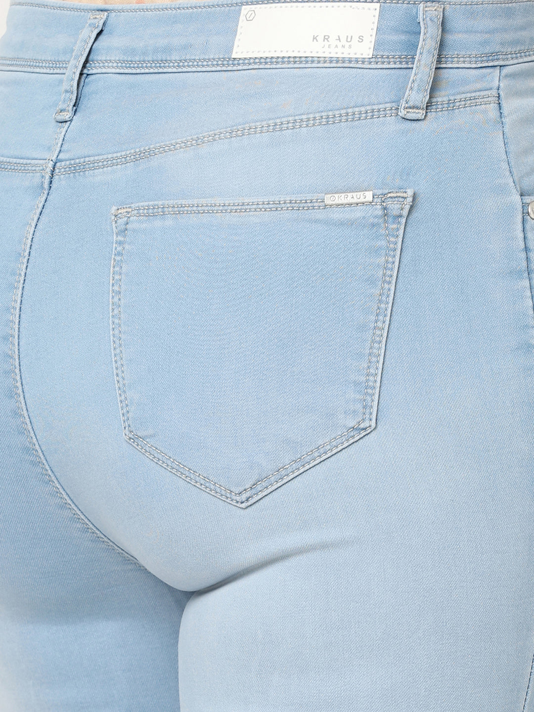 Women Blue Sky High-Rise Skinny Fit Jeans