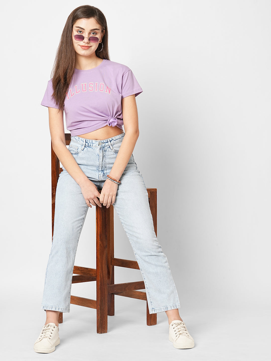 Women High-Rise Slim Straight Fit Jeans